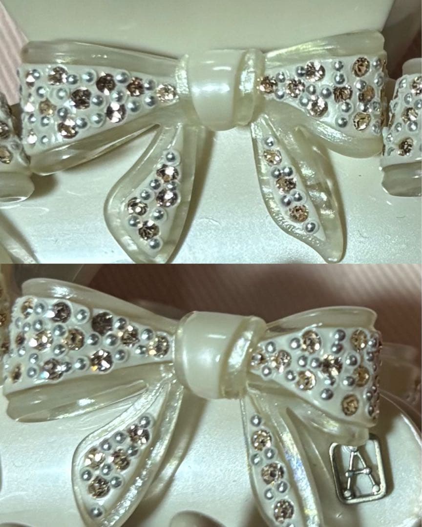 アレクサンドルドゥパリ クリップ　Mサイズ　リボンモチーフ