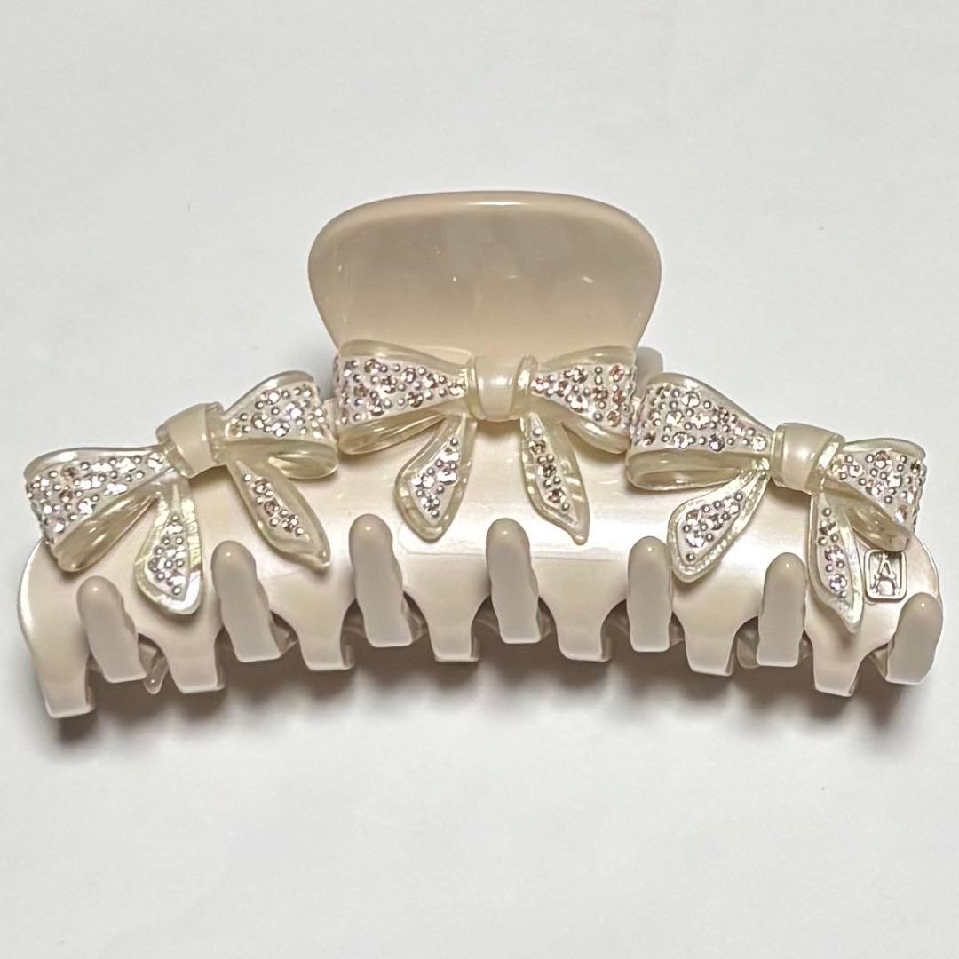 アレクサンドルドゥパリ クリップ　Mサイズ　リボンモチーフ