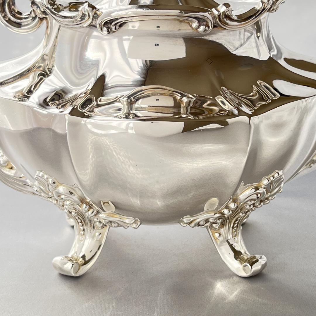 【Reed & Barton】Victorian ティーサービス 4点　優美！！