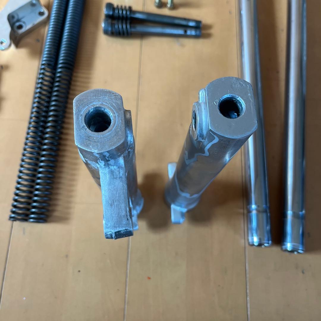 NSR50フロント周り。オーバーホールセット