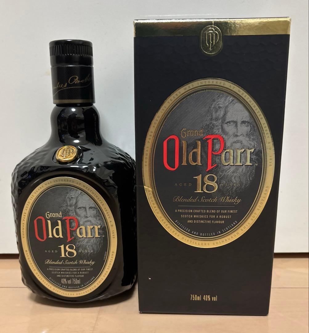 正規品Grand Old Parrオールドパー 18年 750ml スコッチ