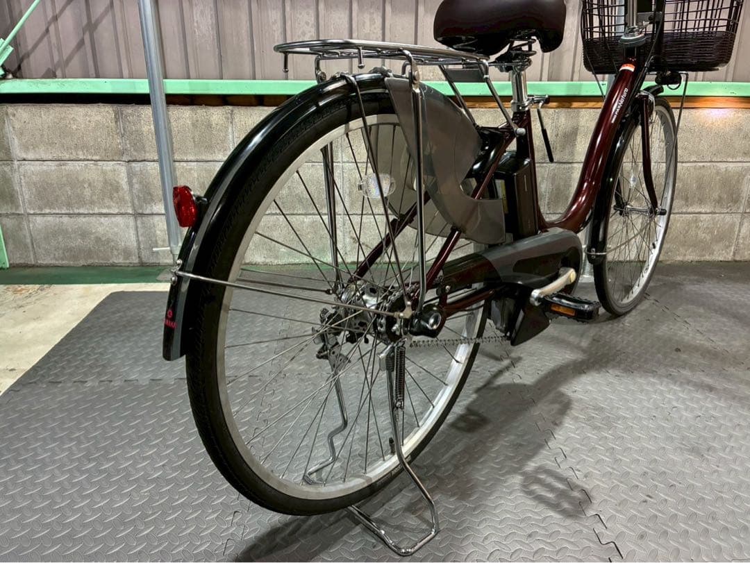 №8600 電動自転車　ヤマハ　パスナチュラ 26インチ ブラウン
