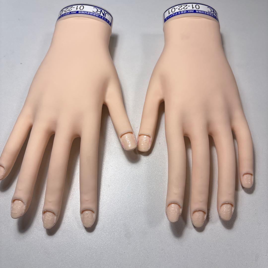 STハンドモデル　ネイリスト検定