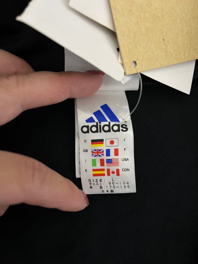 新品タグ付きadidas 日本代表ジャージ 1969年JFA公式 日本製