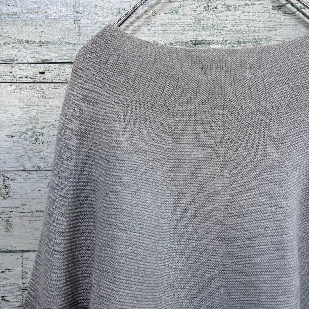 ☆大きいサイズ・3L☆自由区　ポンチョニット　未使用・タグ付　ボレロ　44サイズ