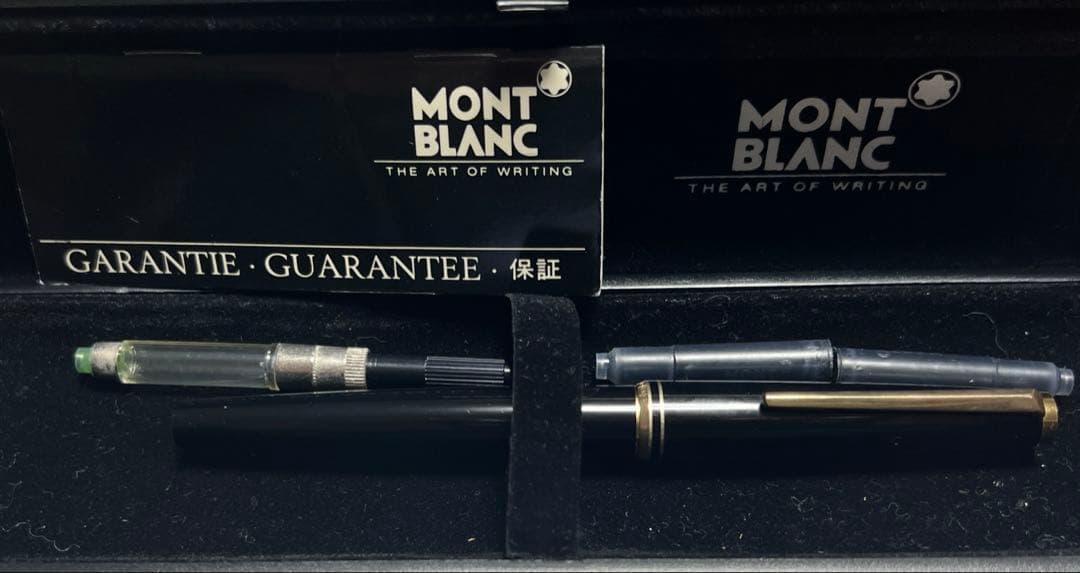 大幅値下げ‼️新学期応援‼️MONTBLANC 万年筆 14K 付属品付