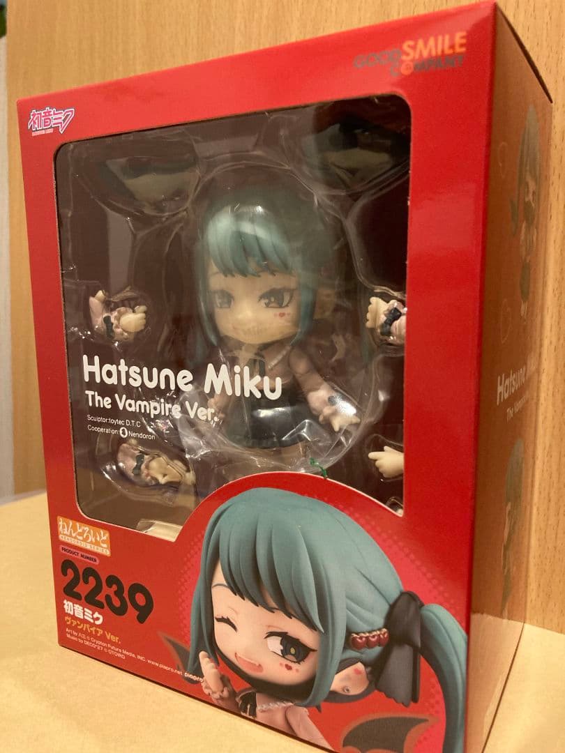 ねんどろいど　ヴァンパイア　初音ミク　未開封