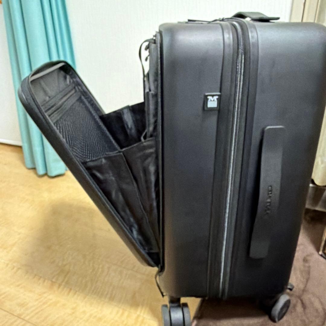 MAIMO Sサイズ機内持ち込み ブラック キャリーケース 収納バッグ付き