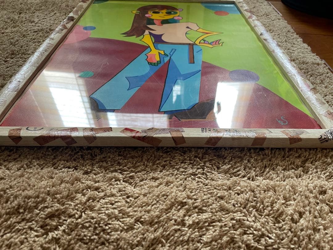 抽象人物絵画　清水公太