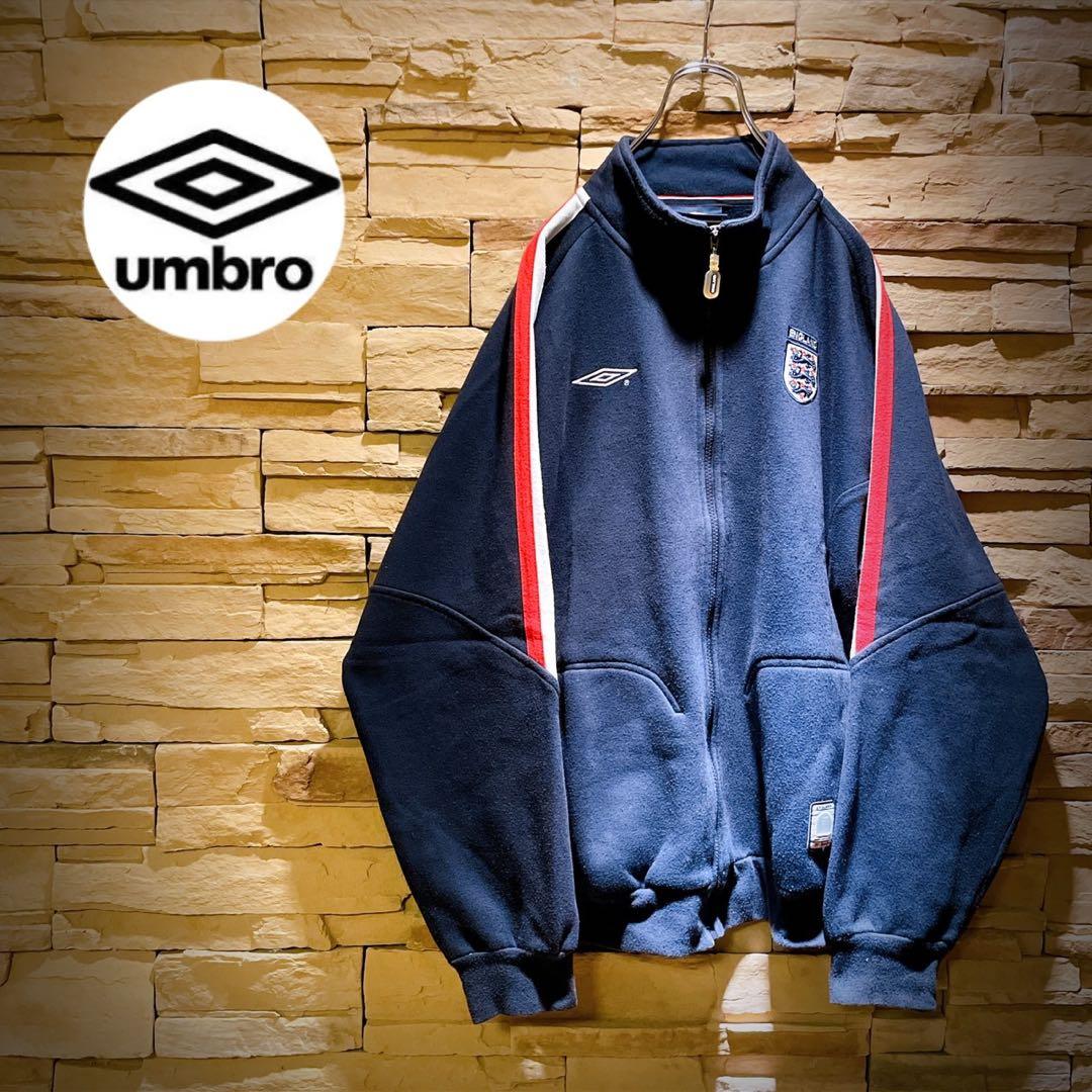【希少】y2k/在原みゆ紀/UMBRO/イングランド代表/フルジップスウェットL