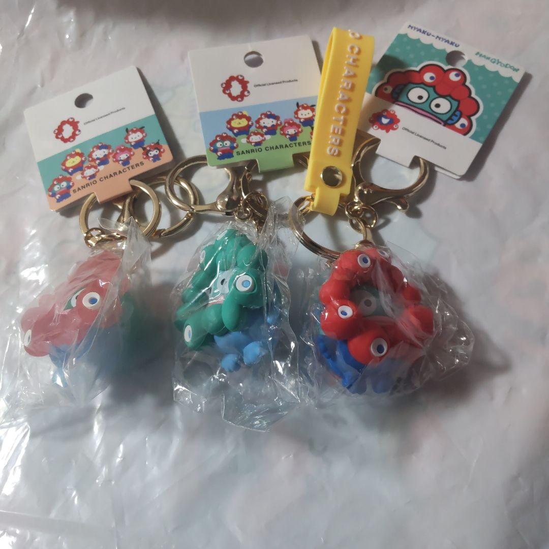 レア 新品未使用 大阪万博　ミャクミャクハンギョドン　ストラップ ３点