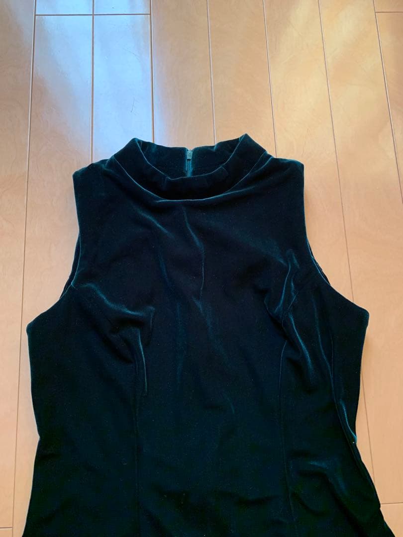 フラダンス 舞台衣装 ワンピース ドレス ダンス ベロア ベルベット