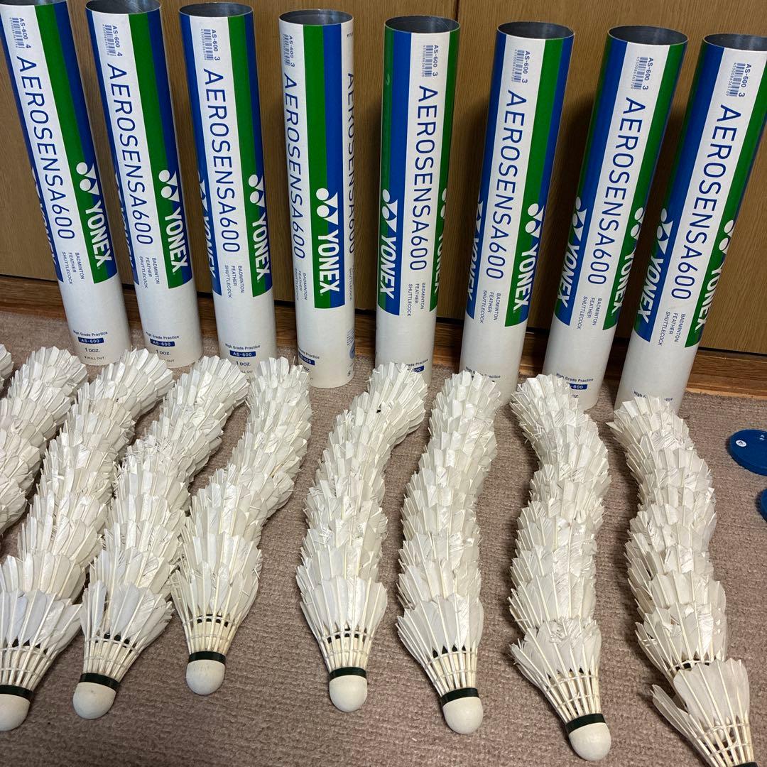 送料無料　YONEX　NEW OFFICIAL、エアロセンサー　600 120球