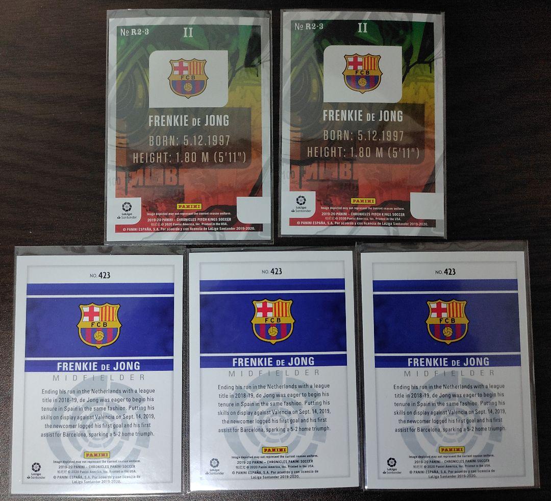 【限定値下げ中】Chronicles Frenkie De Jong RC 5枚
