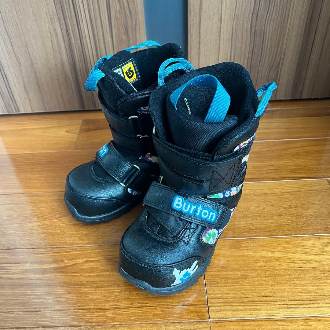 【箱あり】バートン　キッズスノーボード、ビンディング、スノボブーツセット