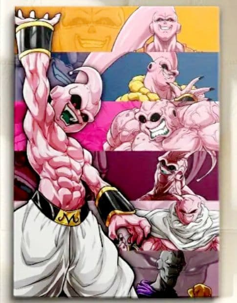 「激レア」魔人ブウ グラフィックアート2種類画