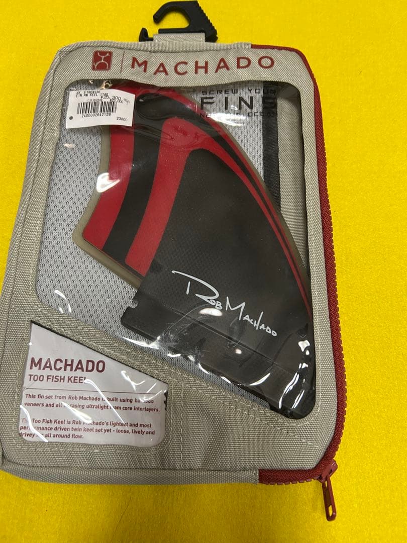 新品未使用！ROB MACHADO TOO FISH KEEL フィン