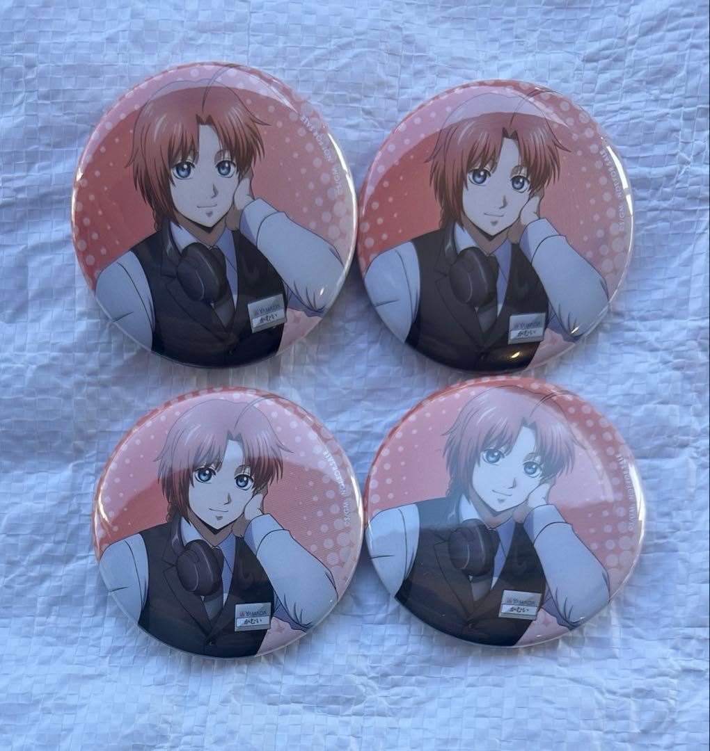 銀魂 ヤマダ電機 YAMADA 限定 特典 缶バッジ 神威 4個