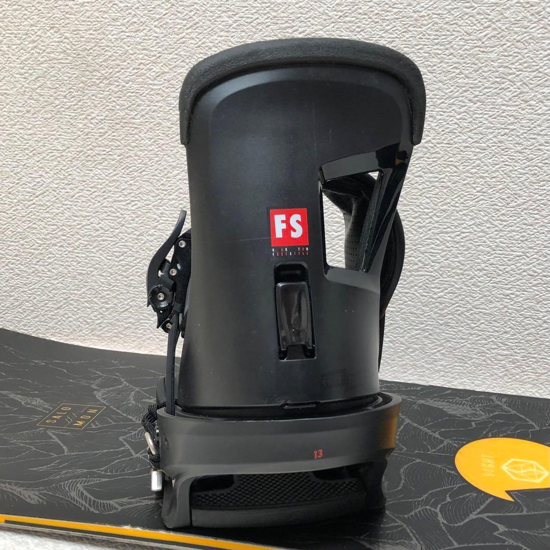 ⑦スノボ2点セット SALOMON SIGHT 150 × バートン Mサイズ