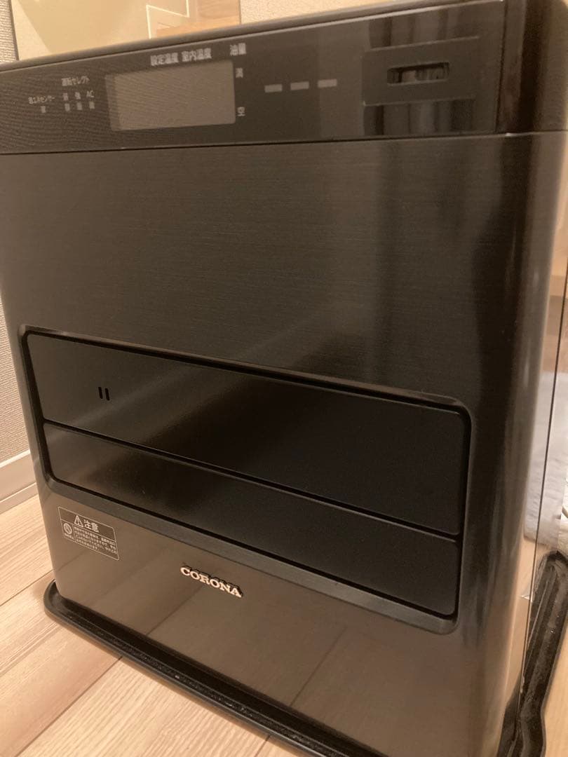 コロナ 石油ファンヒーター ブラック　FH-WZ3622E2