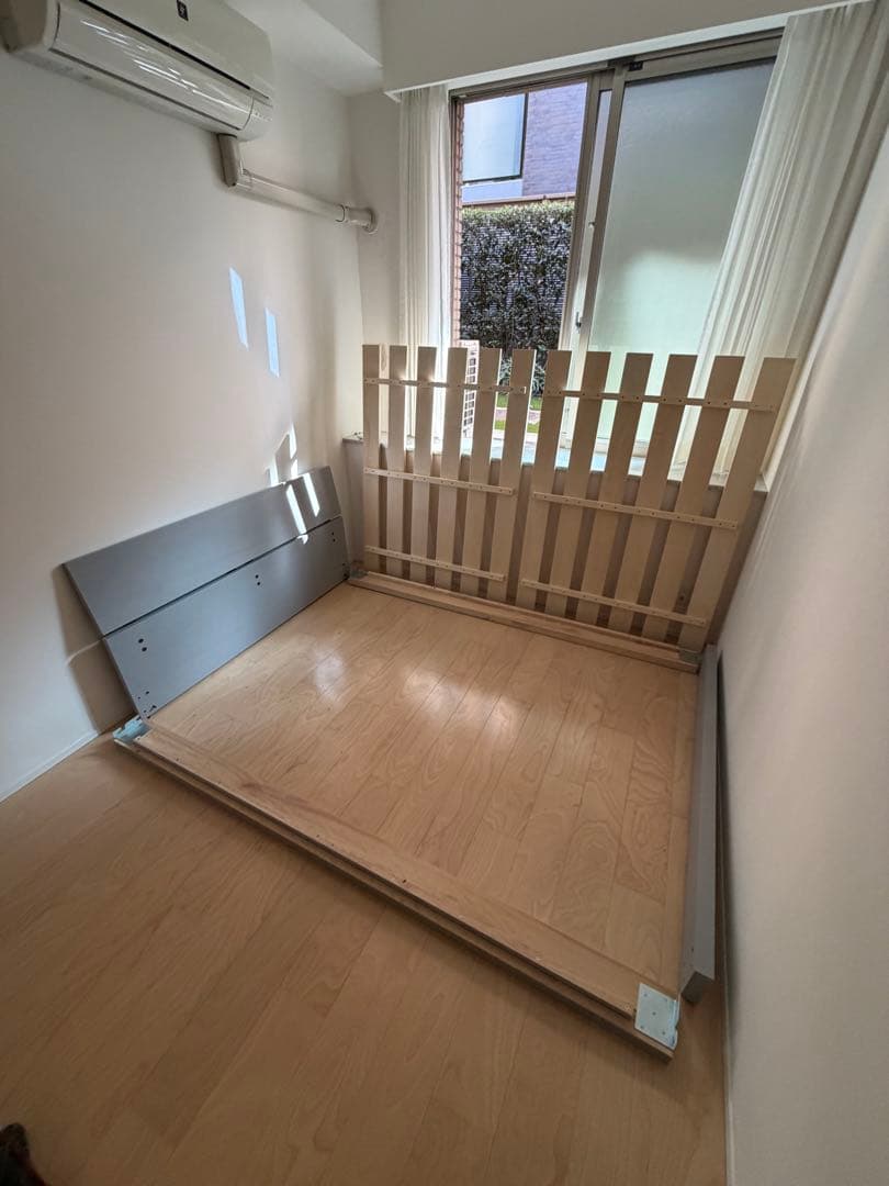 ❗️23日まで掲載予定❗️美品⭐️ACTUSアクタス FBストーンベッドフレームダブル