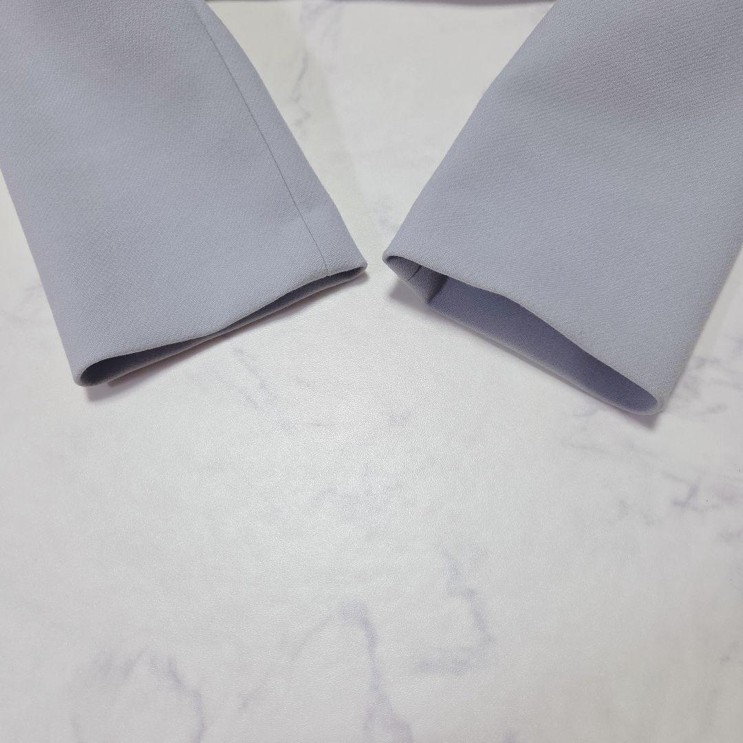 希少色✨ヨーコチャン YOKOCHAN 七分丈パールワンピース サックスブルー