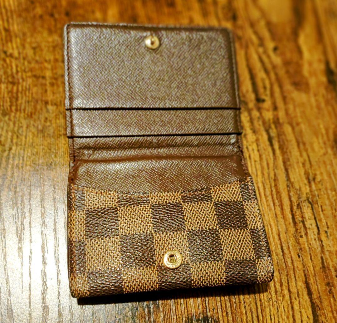 ルイヴィトン　ラドロー_ダミエ・エベヌ　ケース