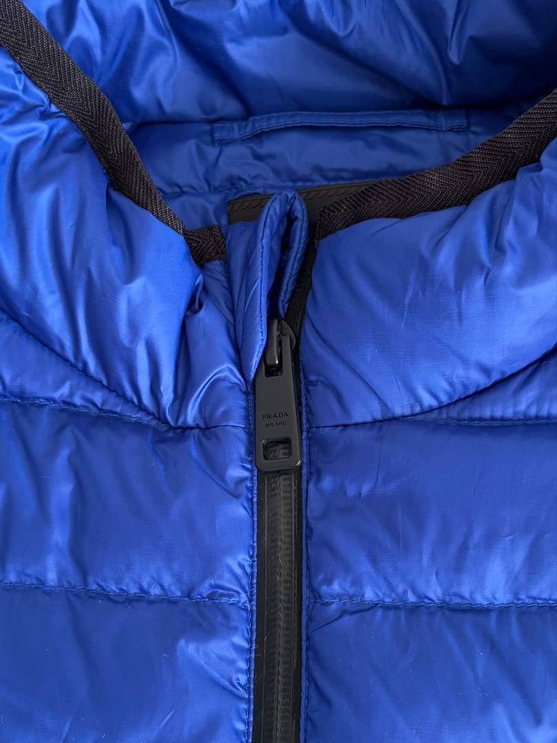 PRADA ダウンジャケット サイズ52 青