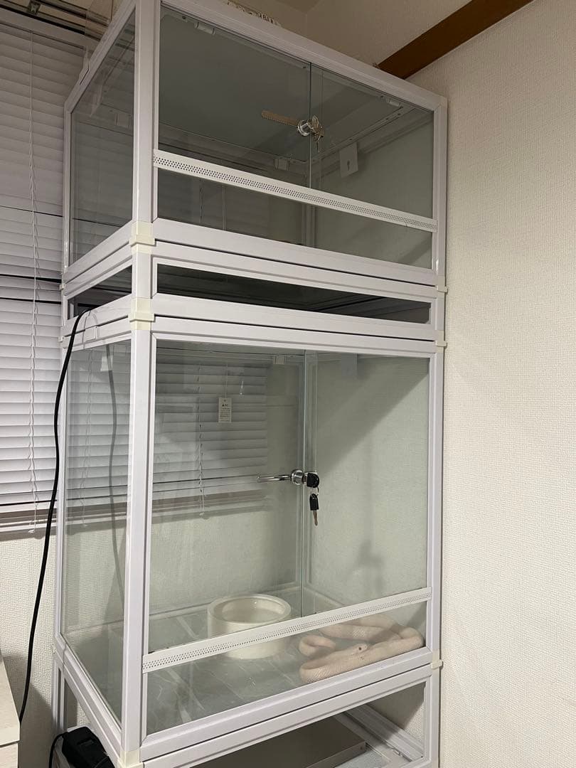 爬虫類倶楽部　飼育ケージ