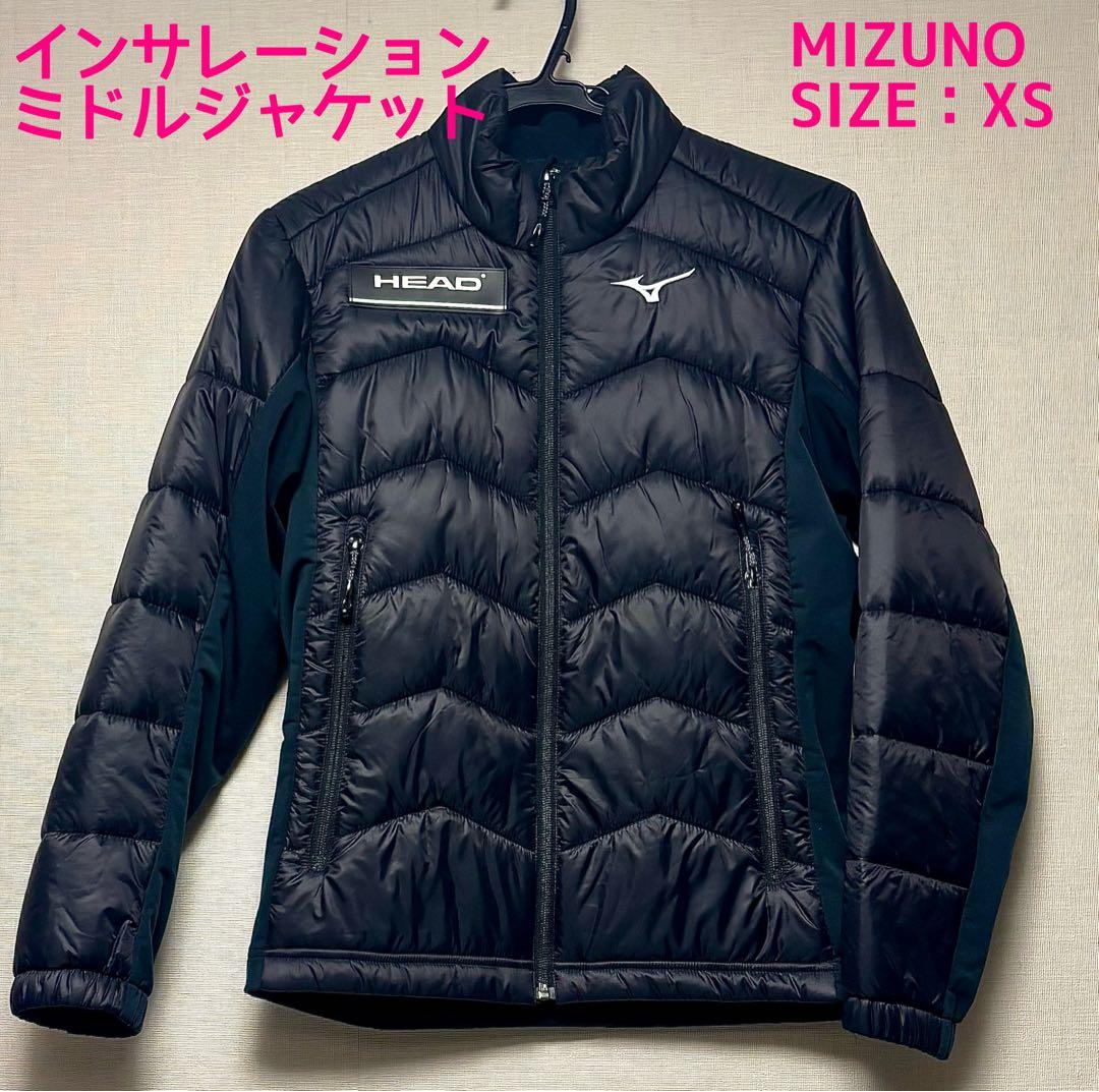 美品 MIZUNO × HEAD インサレーション ミドルジャケット XS