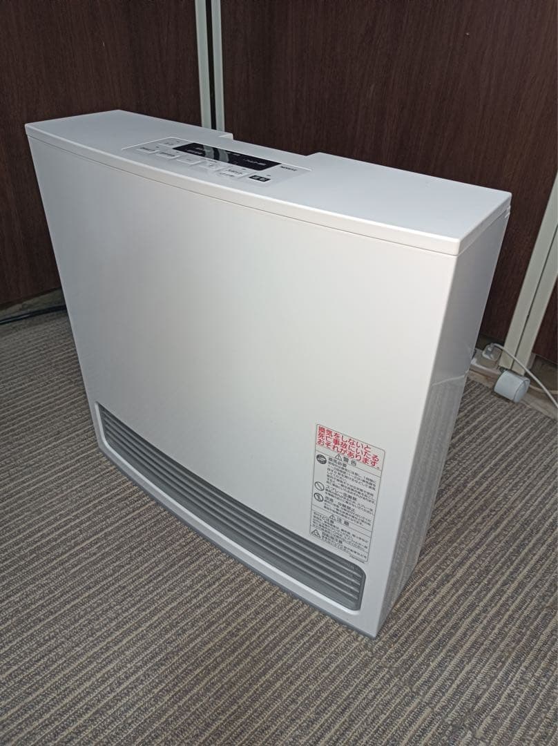 [八6506] ノーリツ 2021年製 都市ガス用 ガスファンヒーター