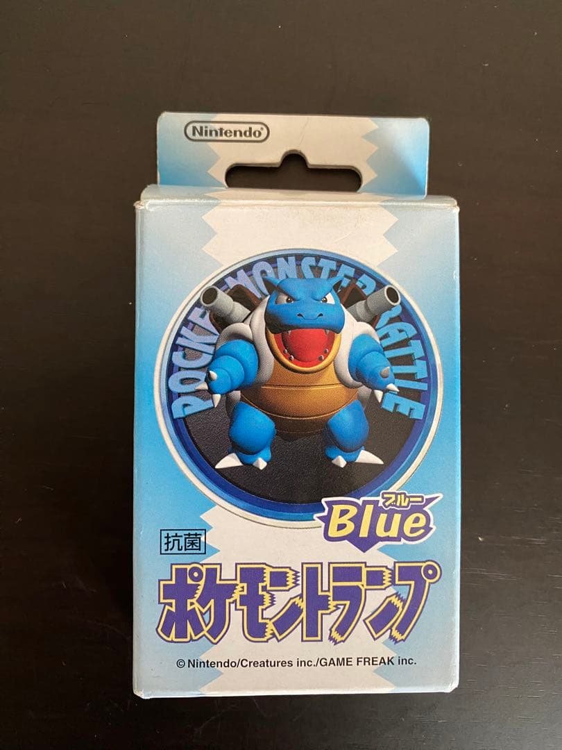 ポケモントランプ (ポケットモンスター) ブルー 1998年