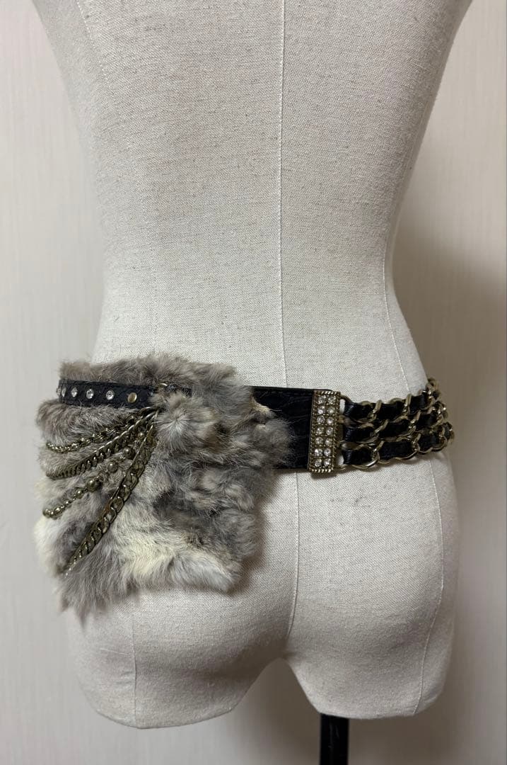 正規品 d.i.a 希少 ファーベルト