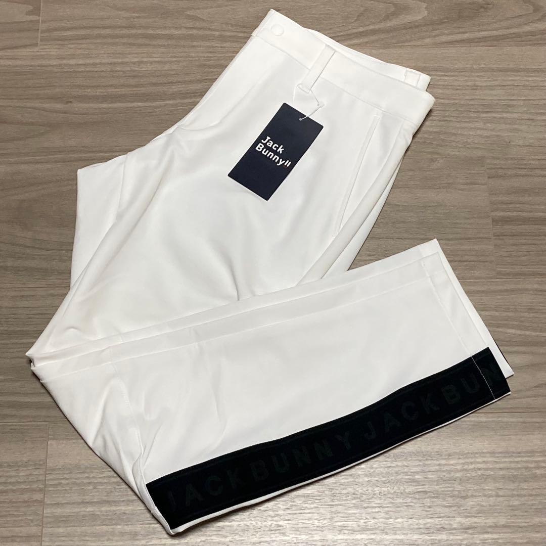 ジャックバニー 2WAY ドビーストレッチ メンズ ロングパンツ ホワイト 5