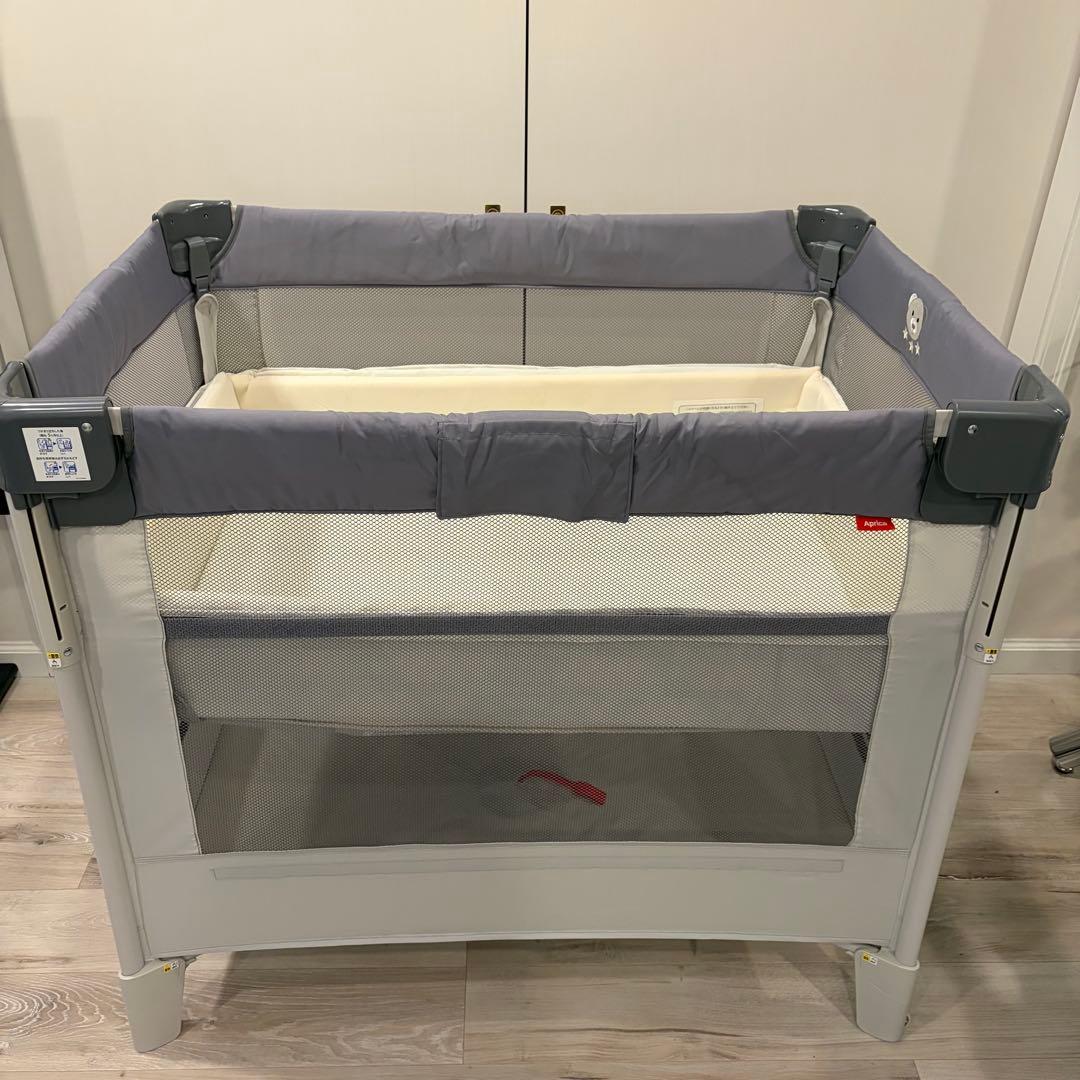 中*ロ様 ココネルエアー 折りたたみ式ベビーベッド アップリカ