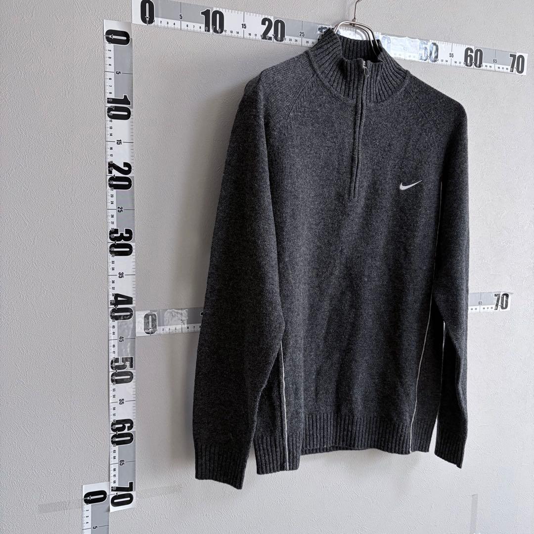 新品 ナイキNIKE golf ゴルフハーフジップ セーター ニット タグ付きM