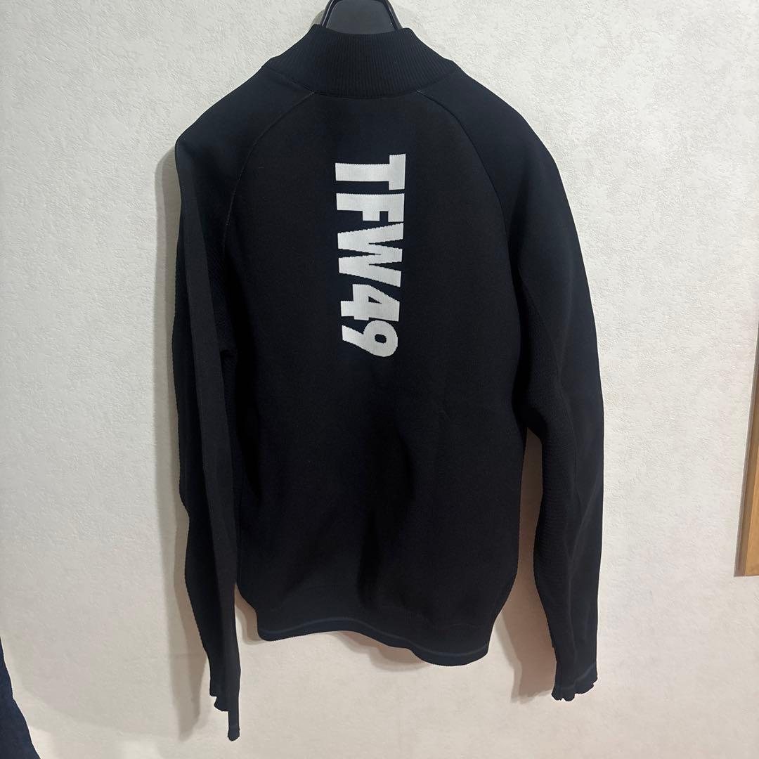 メンズウェア tfw49 MOCK NECK KNIT BKxBK