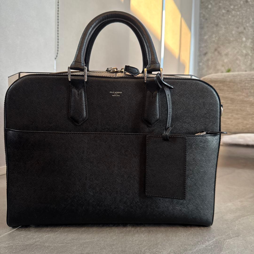 pelle morbida ブリーフバッグ