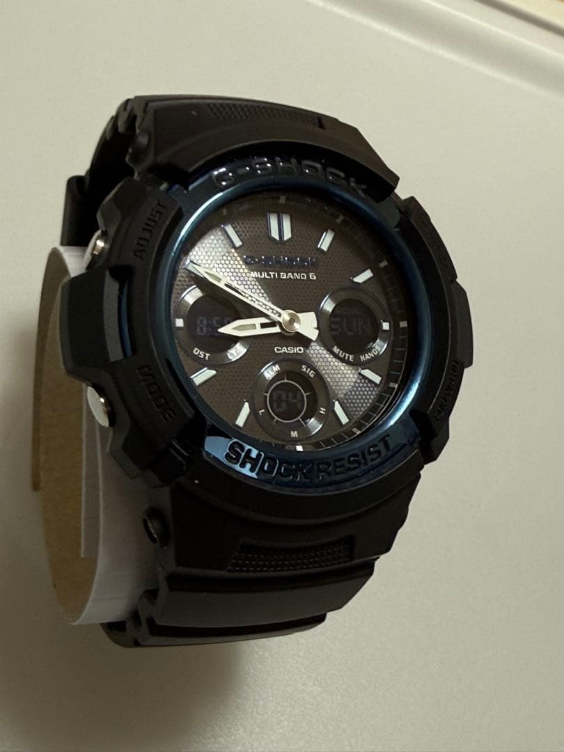 カシオG-SHOCK AWG-M100A-1AER 電波ソーラー未使用に近い美品