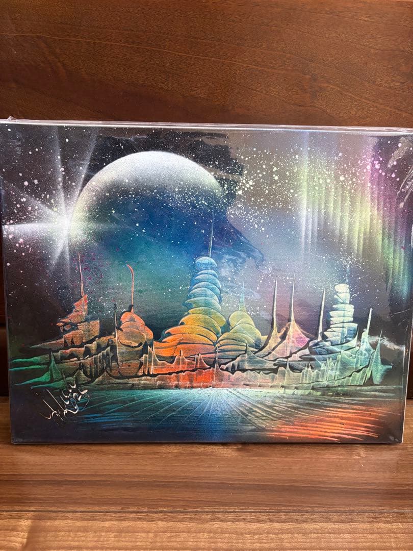 スプレーアートエデン　F6 キャンバス原画