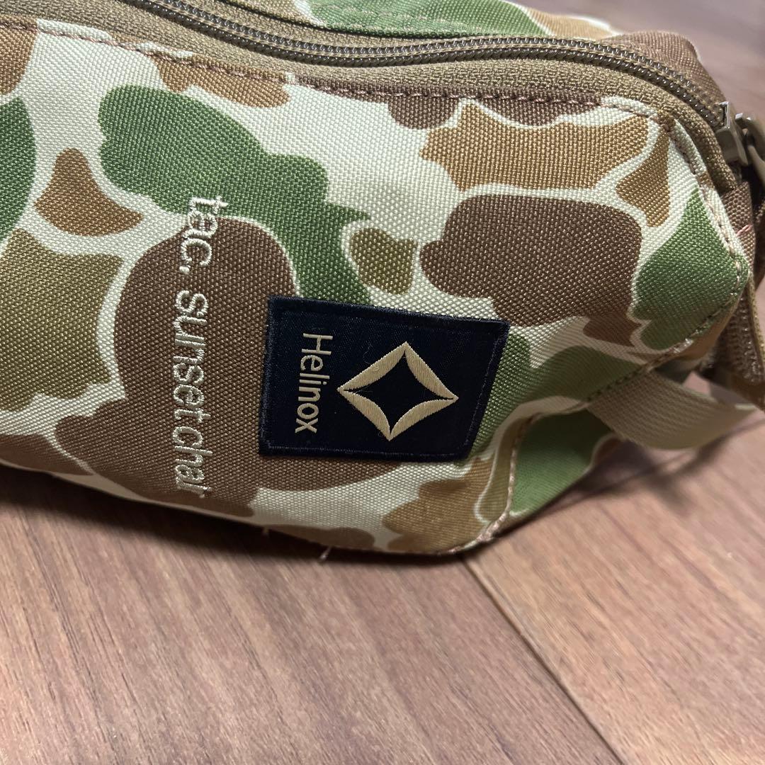 ヘリノックス　タクティカルサンセットチェア　ダックハンターカモ