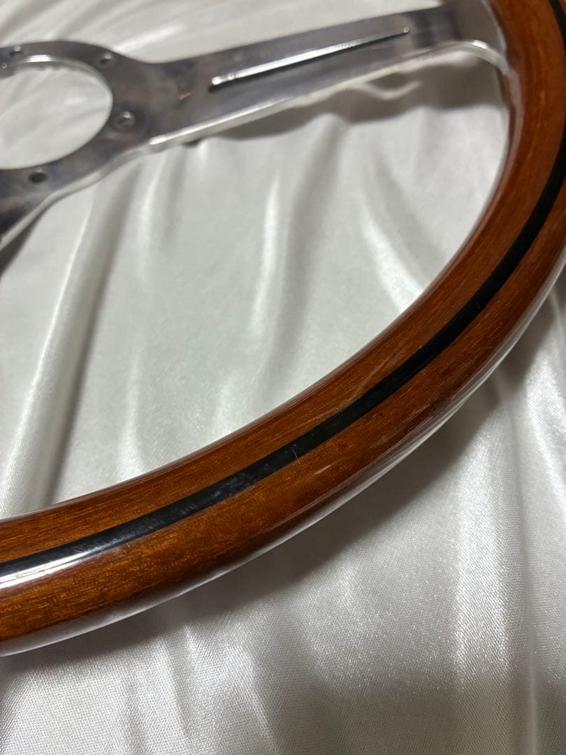 Nardi 3スポーク ステアリングクラシックウッド　36.5