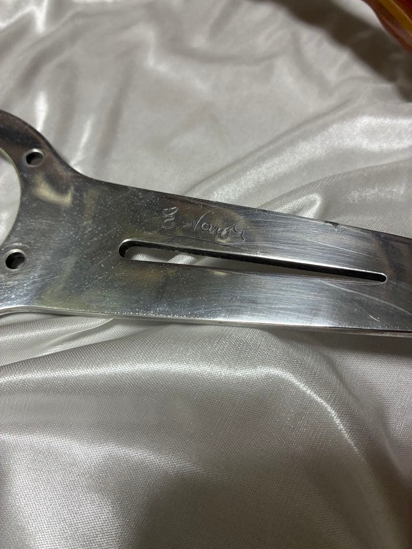 Nardi 3スポーク ステアリングクラシックウッド　36.5