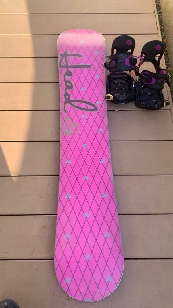 HEAD スノーボード ビンディング付き　146 レディース　初心者セット