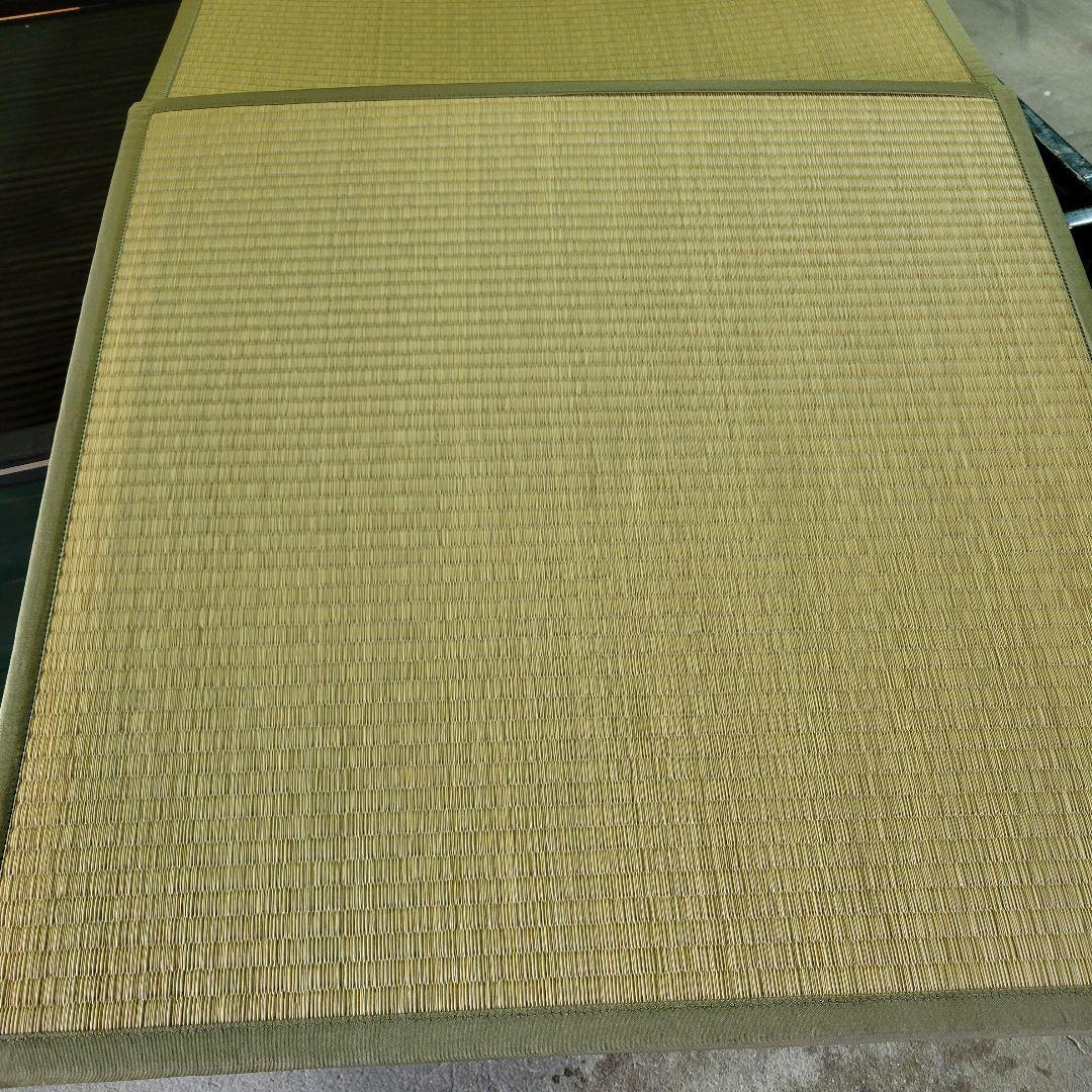 い草の匂いする。置き畳 3連ユニット畳 パタパタ畳 82×246cm×3枚セット