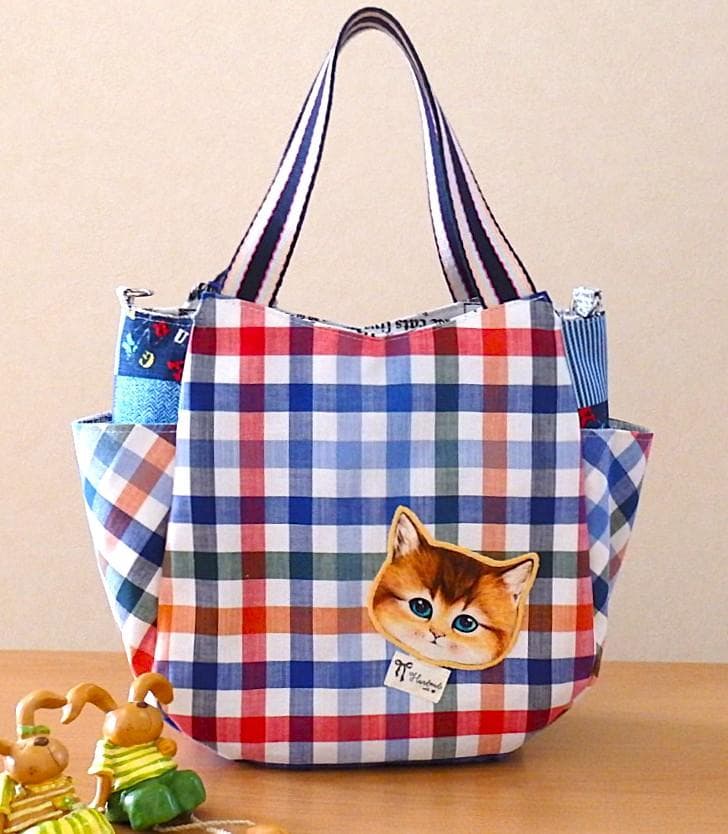 可愛い紙袋型トートバッグとお子様コスメポーチ他4点のおまとめ