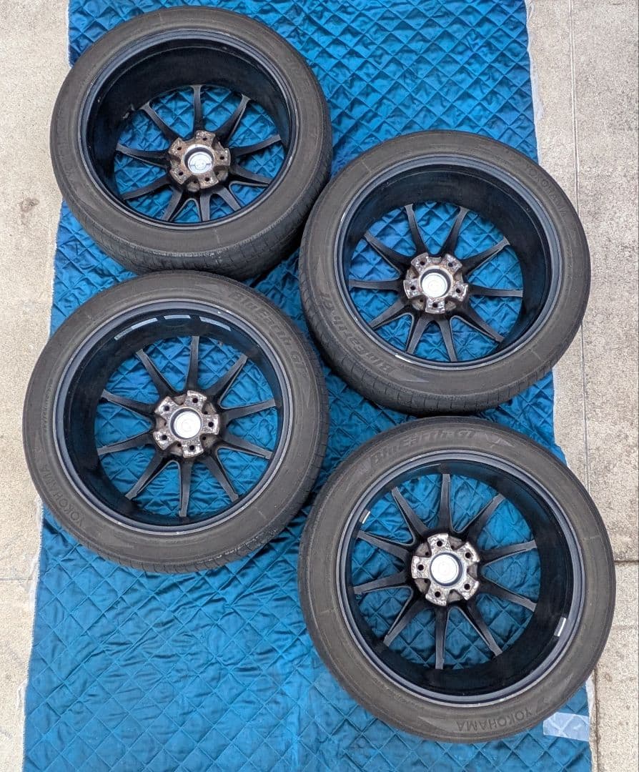 うみぼうずさん用　レイズ ボルクレーシング G25 18インチ ホイール