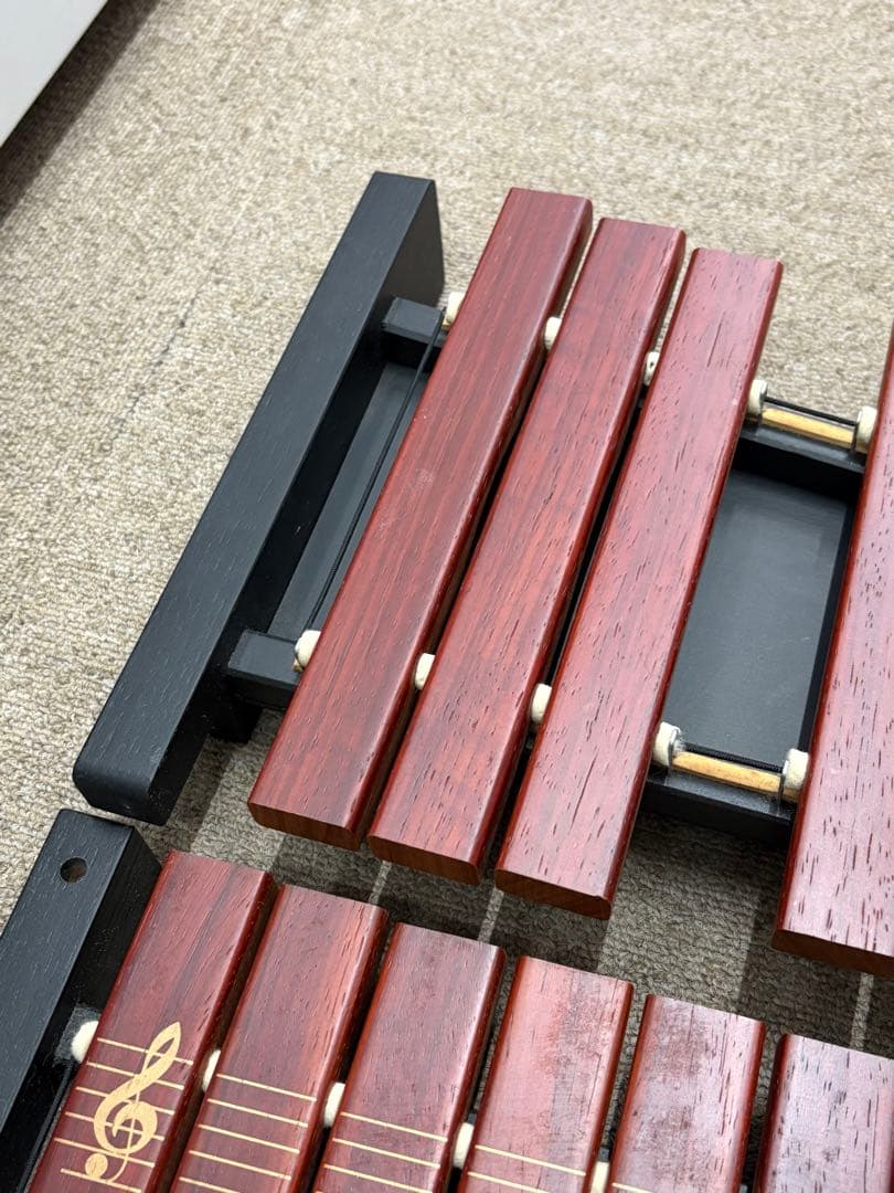 極美品 Zen-on ゼンオン シロフォン ZX-32P 木琴 バチ付 純正品