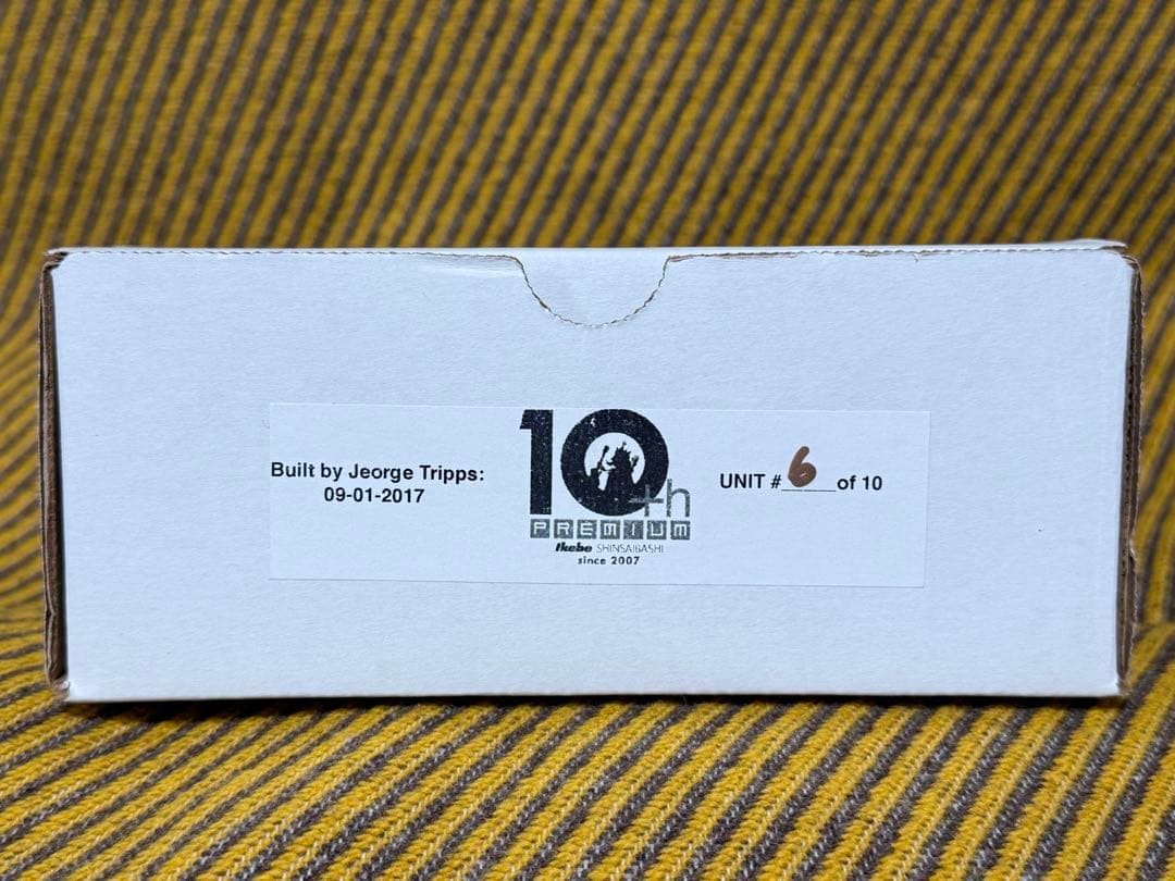 10台限定Fuzz Face Jeorge Tripps 池部プレミアム10周年