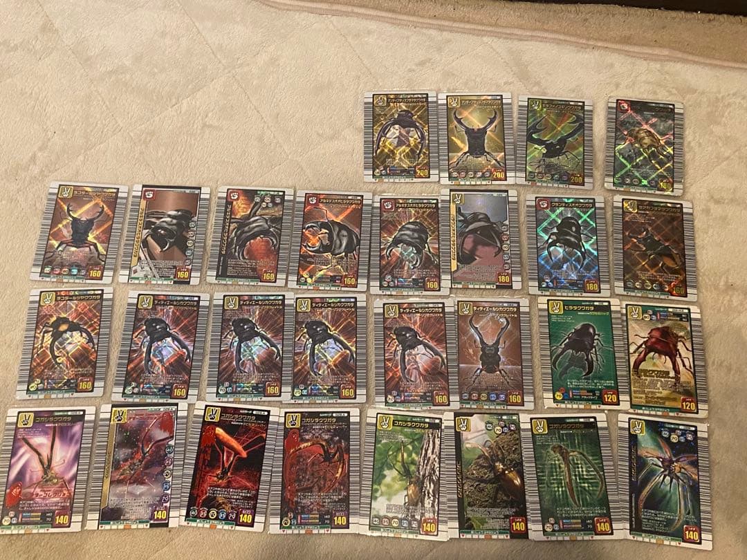 ムシキングカード204枚セット